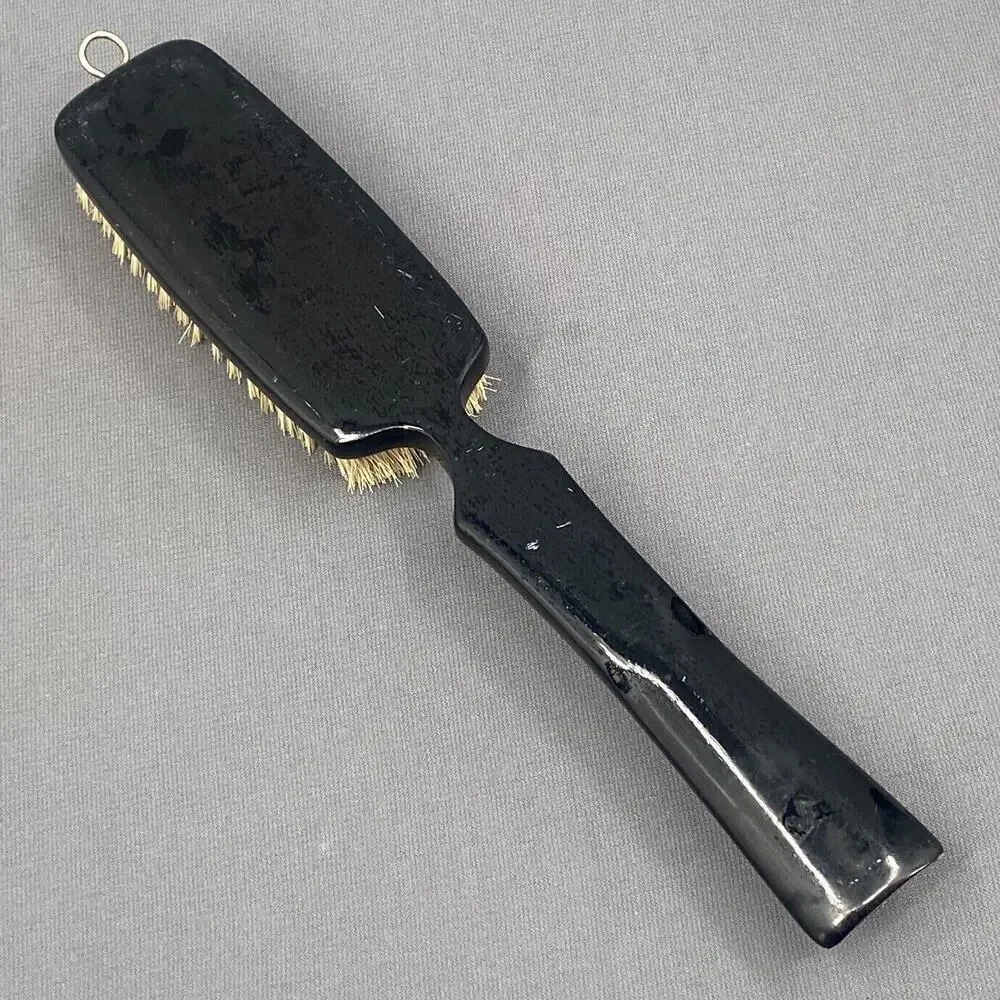 VTG Swank Lint Brush Clothes Grooming Brush West Germany Wood Handle Old Money